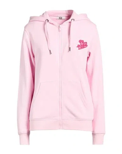 Ice Iceberg Woman Sweatshirt Pink Size Xl Cotton