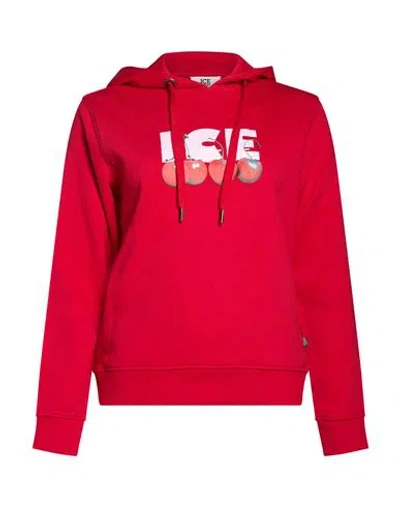 Ice Iceberg Woman Sweatshirt Red Size Xs Cotton