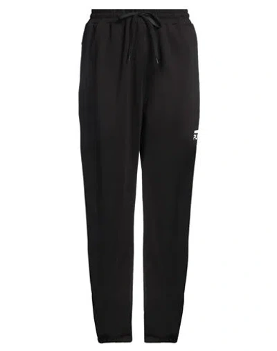 Ice Play Man Pants Black Size Xxl Cotton, Elastane