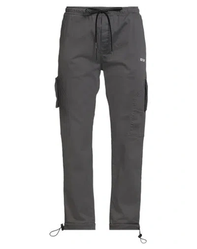 Ice Play Man Pants Lead Size 32 Cotton, Elastane In Gray