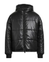 Ice Play Man Puffer Black Size 44 Polyester In Black