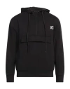 Ice Play Man Sweatshirt Black Size 3xl Cotton, Elastane