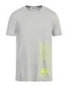 Ice Play Man T-shirt Light Grey Size 3xl Cotton In Grey