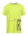 Ice Play Man T-shirt Lime Green Size L Cotton In Green