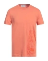 Ice Play Man T-shirt Orange Size Xxl Cotton
