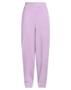 Ice Play Woman Pants Lilac Size S Cotton, Polyester In Pink