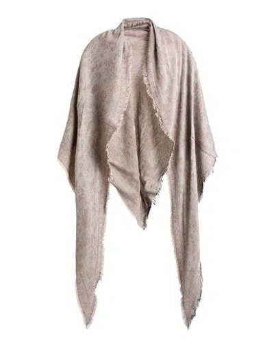 Ice Play Woman Scarf Blush Size - Acrylic, Modal, Viscose, Wool In Pink
