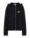 Ice Play Woman Sweatshirt Black Size L Cotton, Polyester