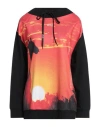 Ice Play Woman Sweatshirt Tomato Red Size S Cotton In Tomato Red