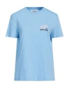 Ice Play Woman T-shirt Light Blue Size S Cotton