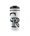 Ice Shaker Colorado Rockies 26oz. 4d Stainless Steel  Bottle In No Color