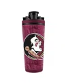 Ice Shaker Florida State Seminoles 26oz. 4d Stainless Steel  Bottle In No Color