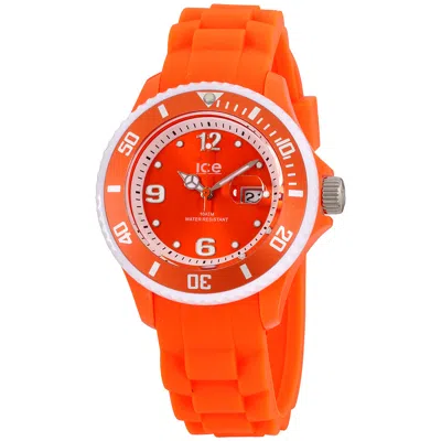 Ice Unisex Sunshine 38mm Quartz Watch In Orange