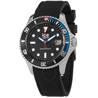 Ice-watch Quartz Black Dial Men's Watch 020379 In Red   / Black / Blue