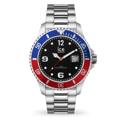 Ice-watch Quartz Black Dial Pepsi Bezel Men's Watch 016547 In Red   / Black / Blue / Silver