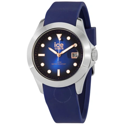 Ice-watch Quartz Sunset Blue Dial Men's Watch 020387 In Blue / Gold Tone / Rose / Rose Gold Tone