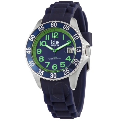 Ice-watch Quartz Unisex Watch 020362 In Blue / Green