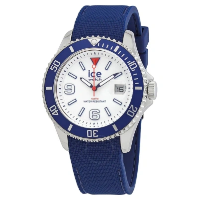 Ice-watch Quartz White Dial Unisex Watch 020378 In Red   / Blue / White