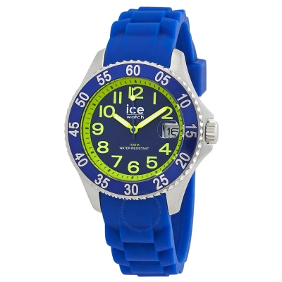 Ice-watch Spaceship Quartz Unisex Watch 020363 In Blue / Yellow