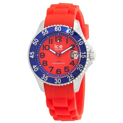 Ice-watch Spider Quartz Unisex Watch 020364 In Red   / Blue