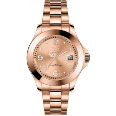Ice-watch Unisex Watch 017321 In Gold / Gold Tone / Rose / Rose Gold / Rose Gold Tone