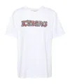 Iceberg Logo Graphic Short Sleeve T-shirt In White