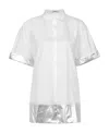 Iceberg A Short Sleeved Shirt In White