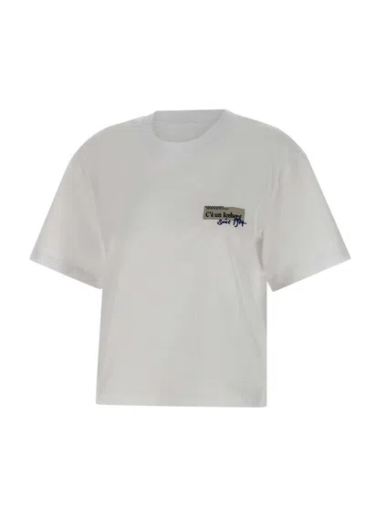 Iceberg Back Printed T-shirt In White
