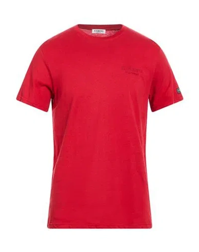 Iceberg Beachwear Man T-shirt Red Size Xxl Cotton