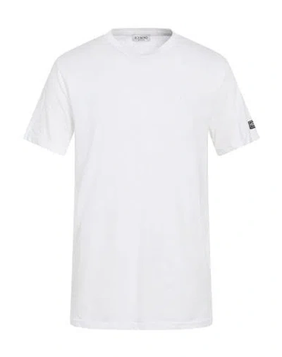 Iceberg Beachwear Man T-shirt White Size Xxl Cotton