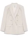 Iceberg Double-breasted Blazer In Neutral