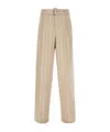 Iceberg Belted Check-pattern Trousers In Brown