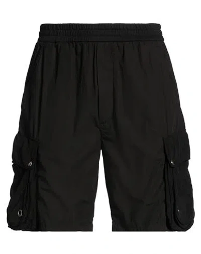 Iceberg Bermuda Tessuto Man Shorts & Bermuda Shorts Black Size 32 Cotton, Cupro