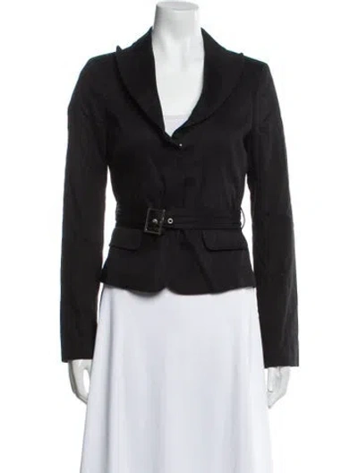 Pre-owned Iceberg Blazer In Black