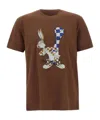 Iceberg Bugs Bunny Oversized T-shirt In Brown