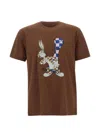 Iceberg Bugs Bunny Oversized T-shirt In Brown