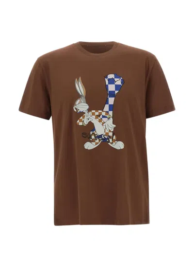 ICEBERG BUGS BUNNY PRINT T-SHIRT