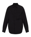 Iceberg Button-up Long Sleeve Shirt In Black