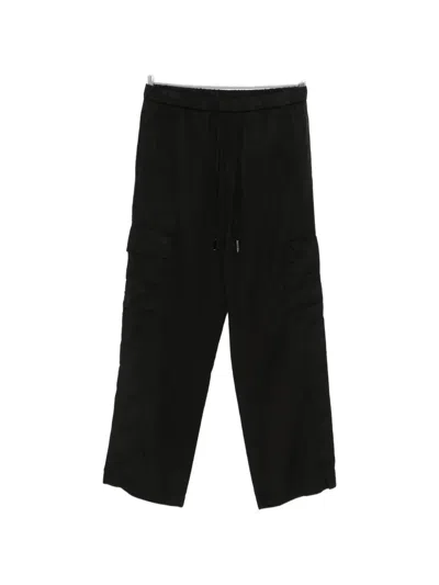 Iceberg Cargo-pocket Trousers In Black