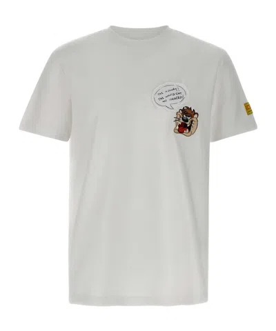 Iceberg Cartoon-appliqué T-shirt In White