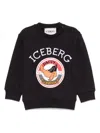 ICEBERG CARTOON-PRINT SWEATSHIRT