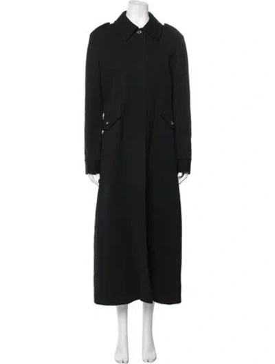 Pre-owned Iceberg Coat In Black