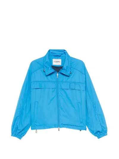Iceberg Collared Jacket In Blue