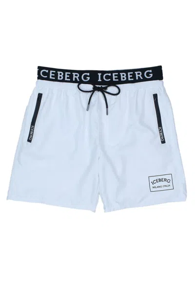 Iceberg Costum New Branded Elastic In White