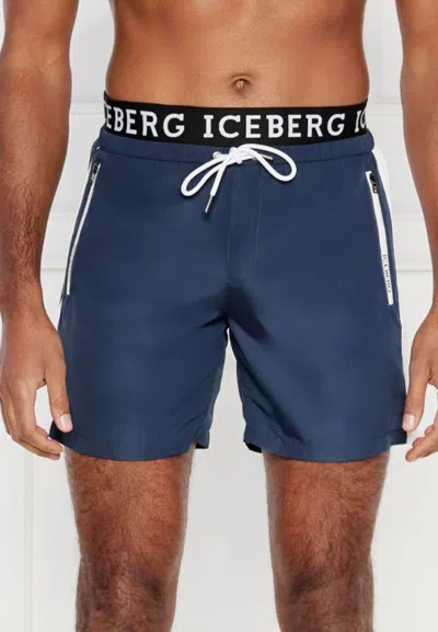 Iceberg Costume New Branded Elastic In Blu