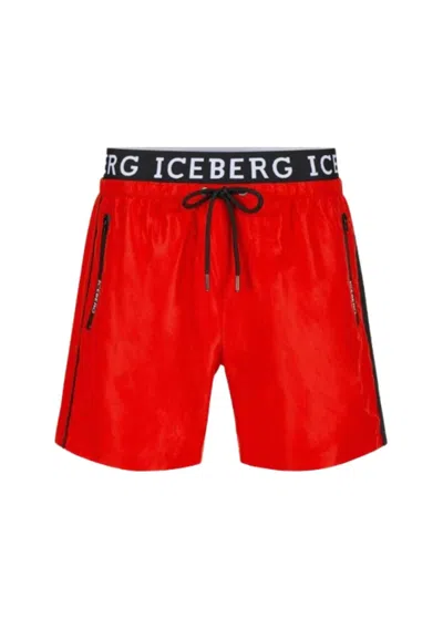 Iceberg Costume New Elastic Brands In Rosso