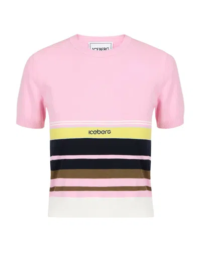 Iceberg Cotton Fantasy T-shirt In Multi