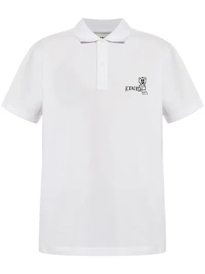 Iceberg Cotton Polo Shirt In ホワイト