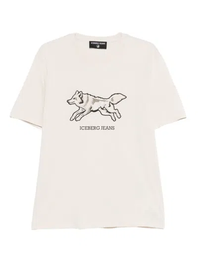 Iceberg Cotton T-shirt In Pink