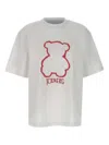 Iceberg White Cotton T Shirt With Embroidered Logo In White
